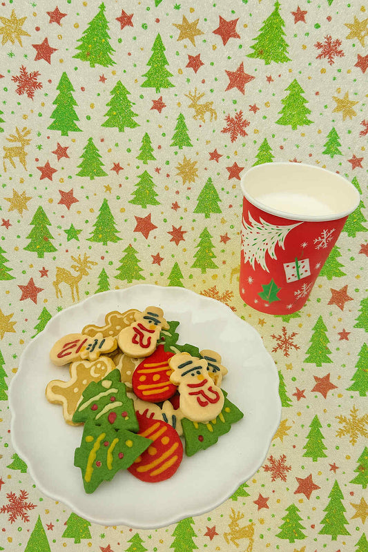 Christmas Cat Treats: Chicken, Goat Cheese & Milk - 4 pack