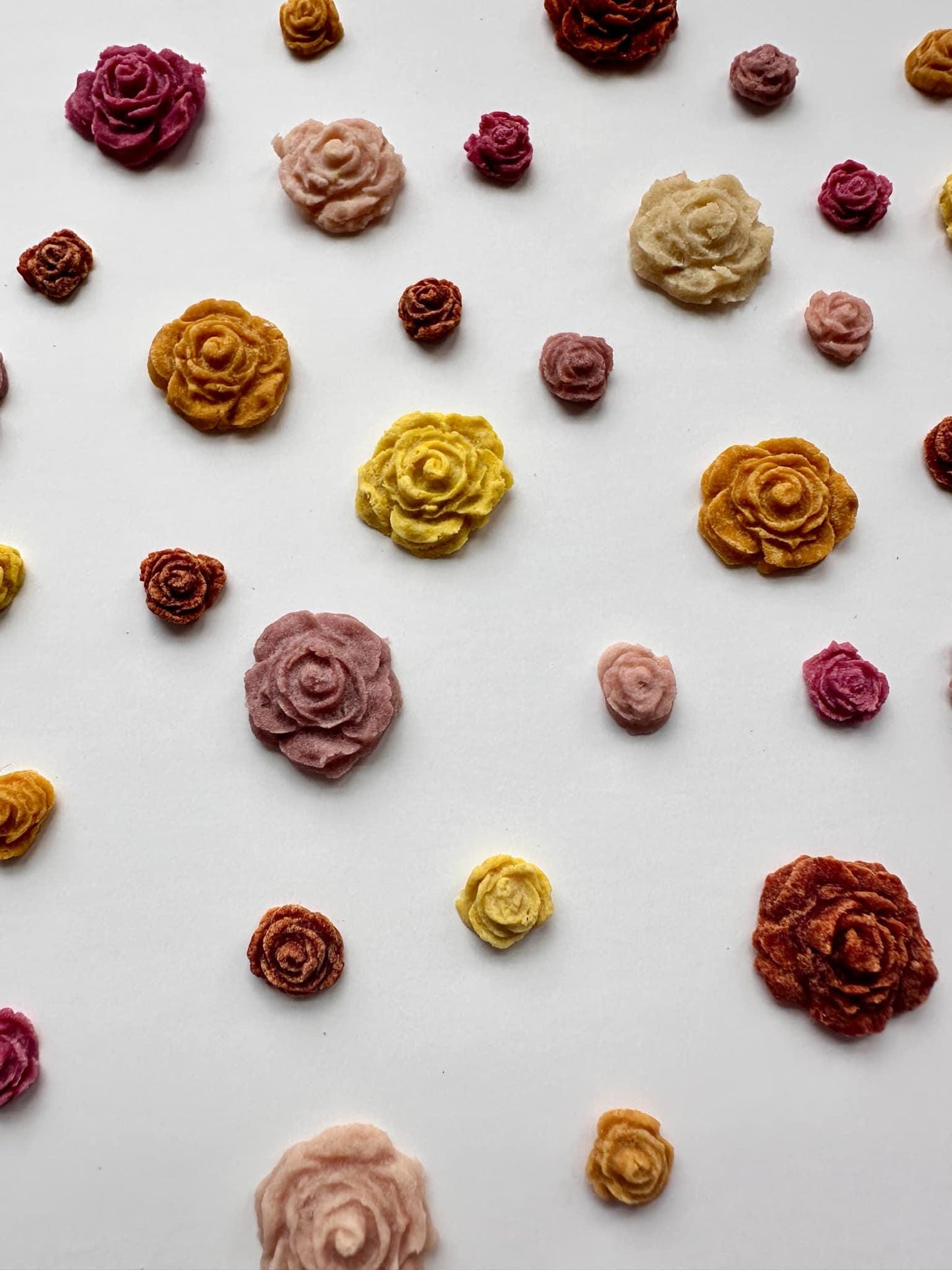 Mini Rose and Leaf Cat Treats