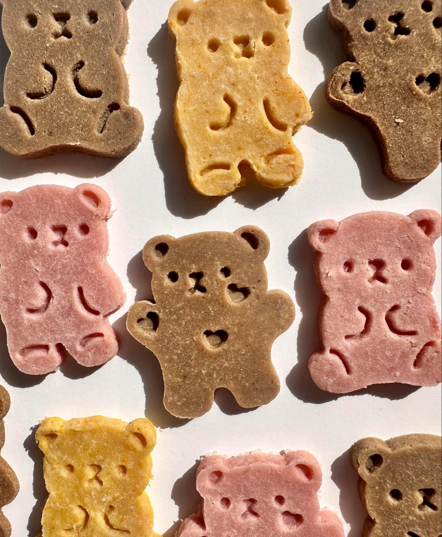 Bear Shaped Cat Treats - Assorted 6 pack
