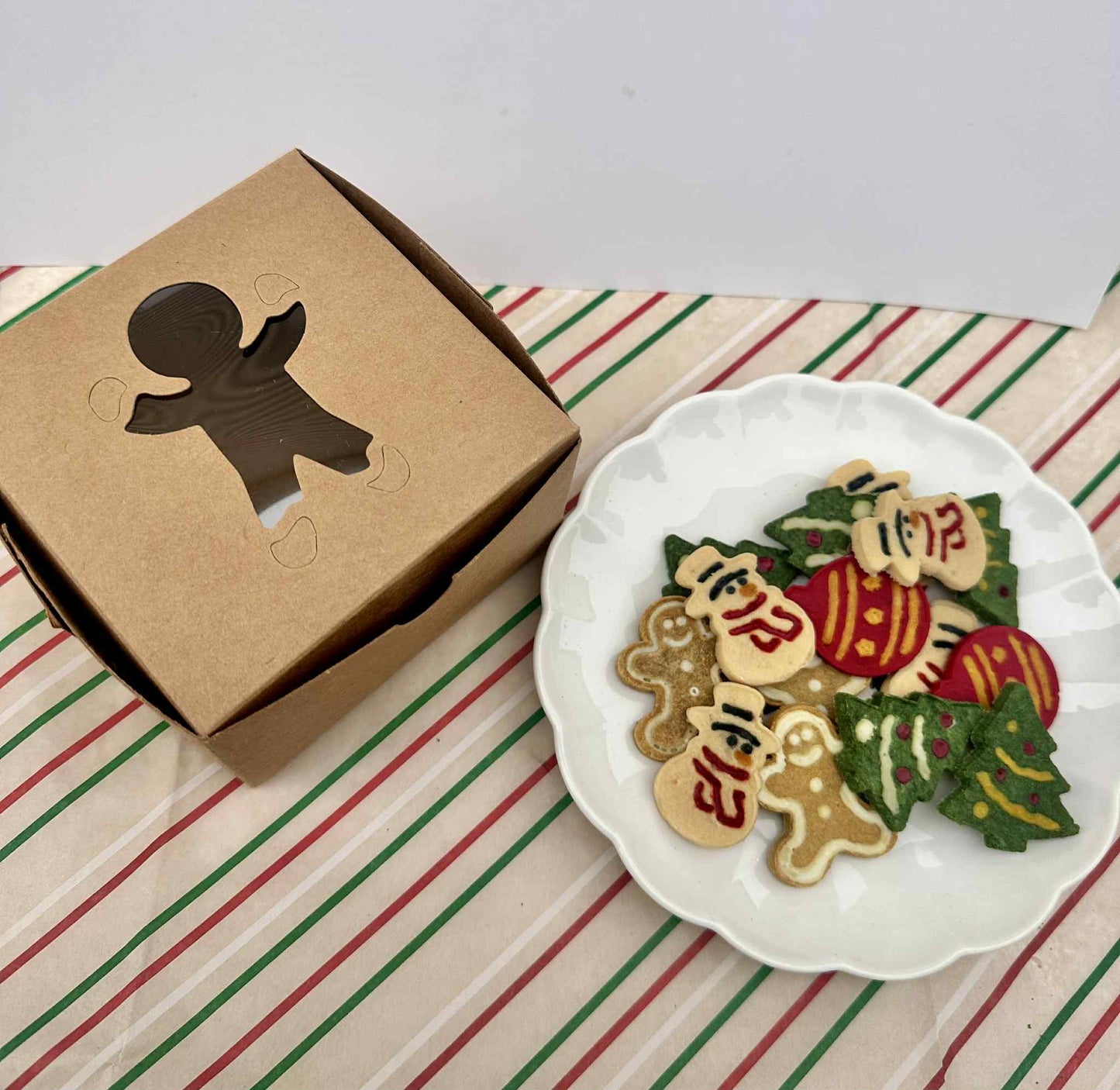 Christmas Cat Treats: Chicken, Goat Cheese & Milk - 4 pack