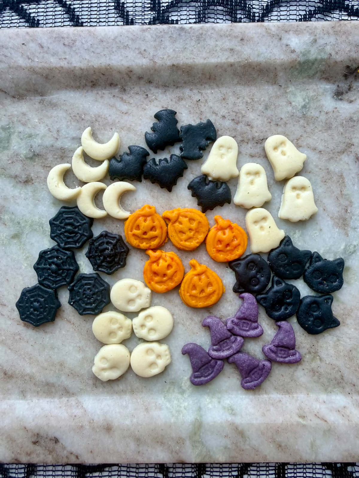 Halloween Toppers: Goat Milk Cat Treats - 20pc