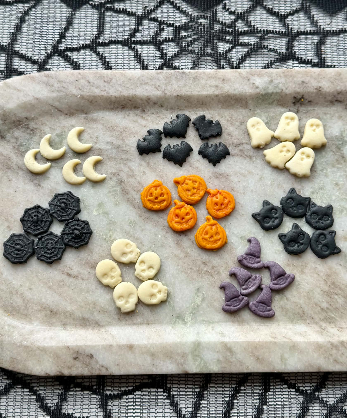 Halloween Toppers: Goat Milk Cat Treats - 20pc